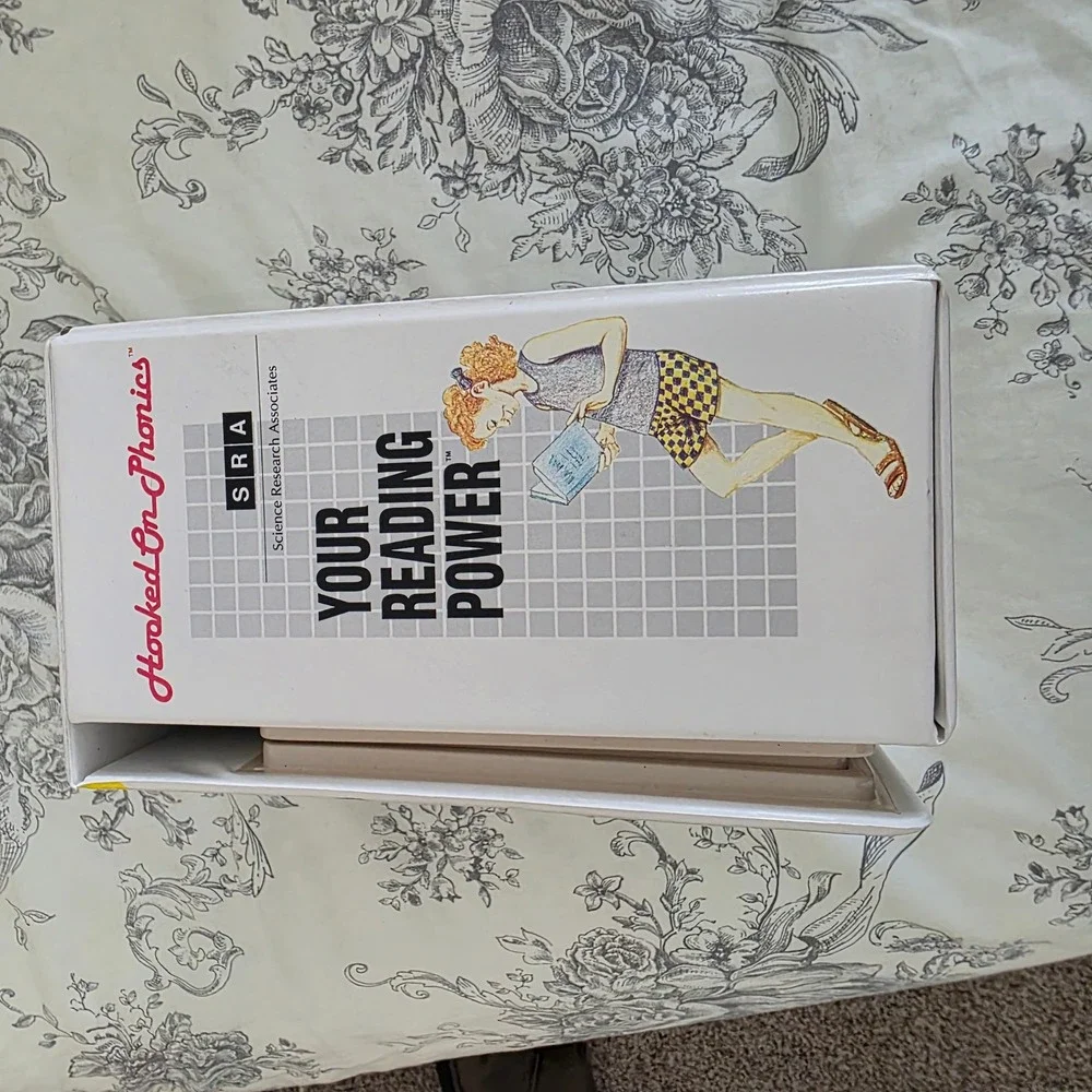 Hooked On Phonics SRA Your Reading Power Homeschooling Kit Vintage Cassettes NOS